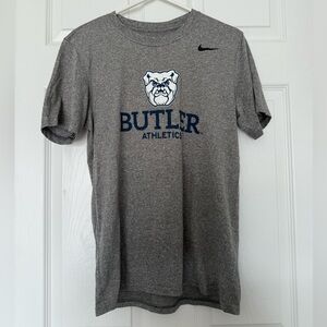 Nike Dri Fit Women’s Gray Butler University Athletics Short Sleeve Tee